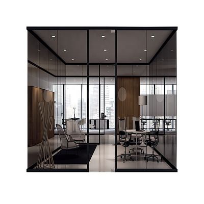 품질  Modern Office Desks Building Interiors Privacy Film Fixed Partition Wall Meeting Room Studio Sreen Mall Shop With Door and Handles Lock 공장