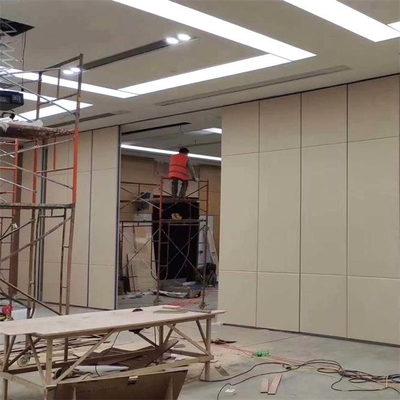 Flexible MDF Board Partition Conference Room Operate Soundproof Movable Wall Partition